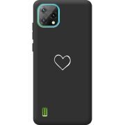 Черный чехол BoxFace Blackview A55 My Heart