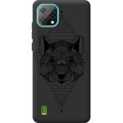 Черный чехол BoxFace Blackview A55 