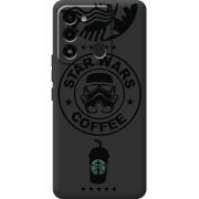 Черный чехол BoxFace Tecno Spark 8C Dark Coffee