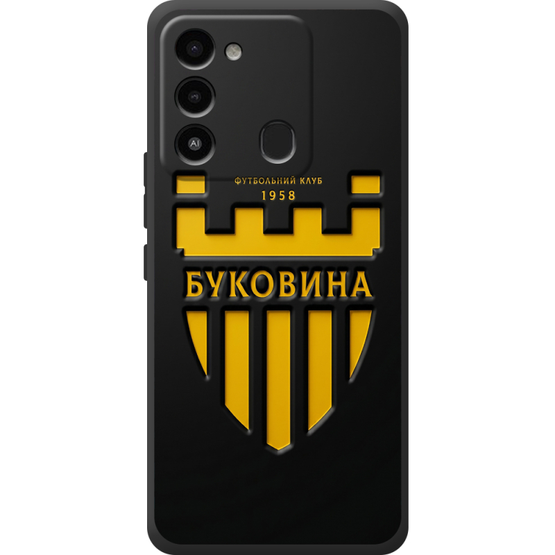 Черный чехол BoxFace Tecno Spark 8C 