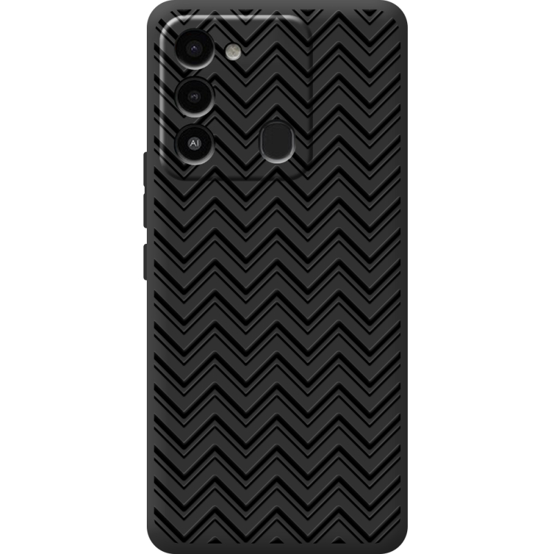 Черный чехол BoxFace Tecno Spark 8C 