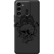 Черный чехол BoxFace Tecno Spark 8C 