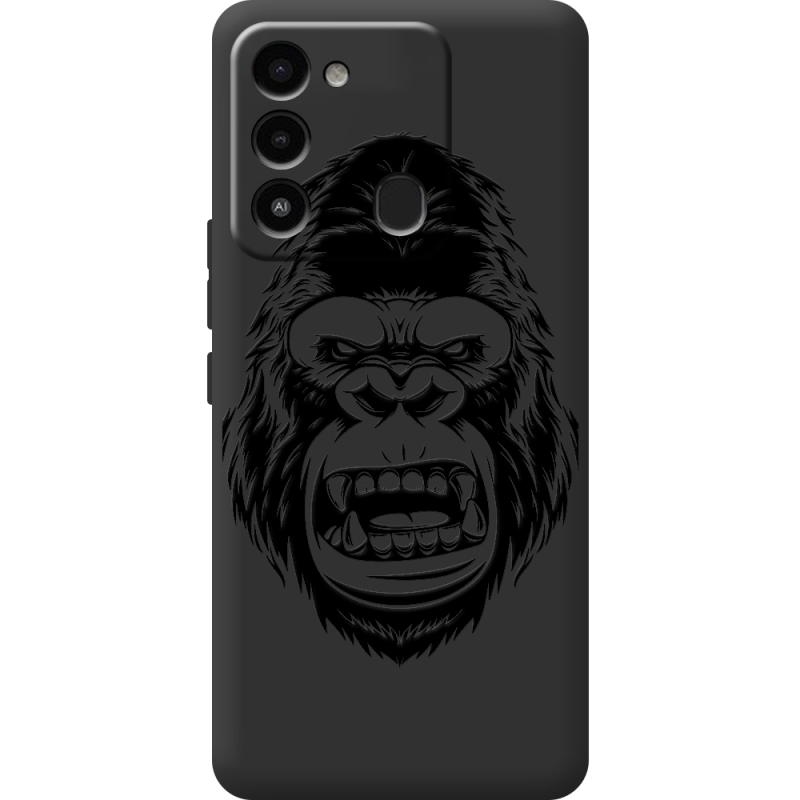 Черный чехол BoxFace Tecno Spark 8C Gorilla