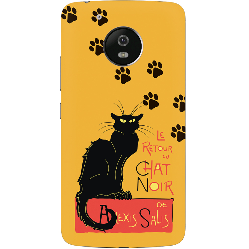 Чехол Uprint Motorola Moto G5 XT1676 Noir Cat