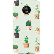 Чехол Uprint Motorola Moto G5 XT1676 L-green Cacti