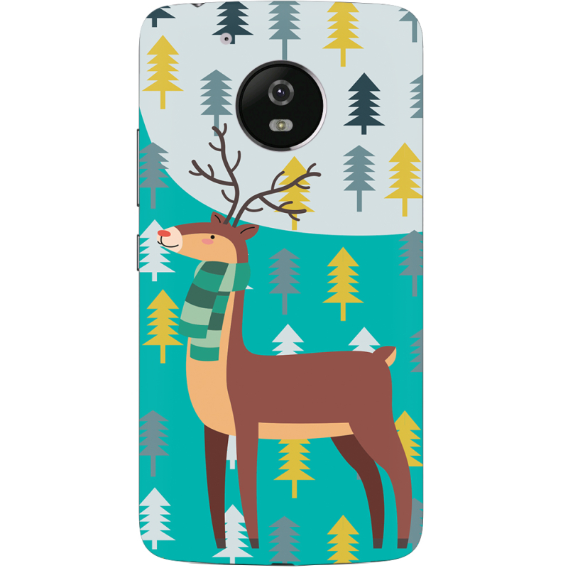 Чехол Uprint Motorola Moto G5 XT1676 Foresty Deer