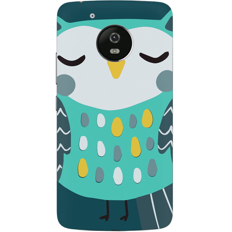 Чехол Uprint Motorola Moto G5 XT1676 Green Owl