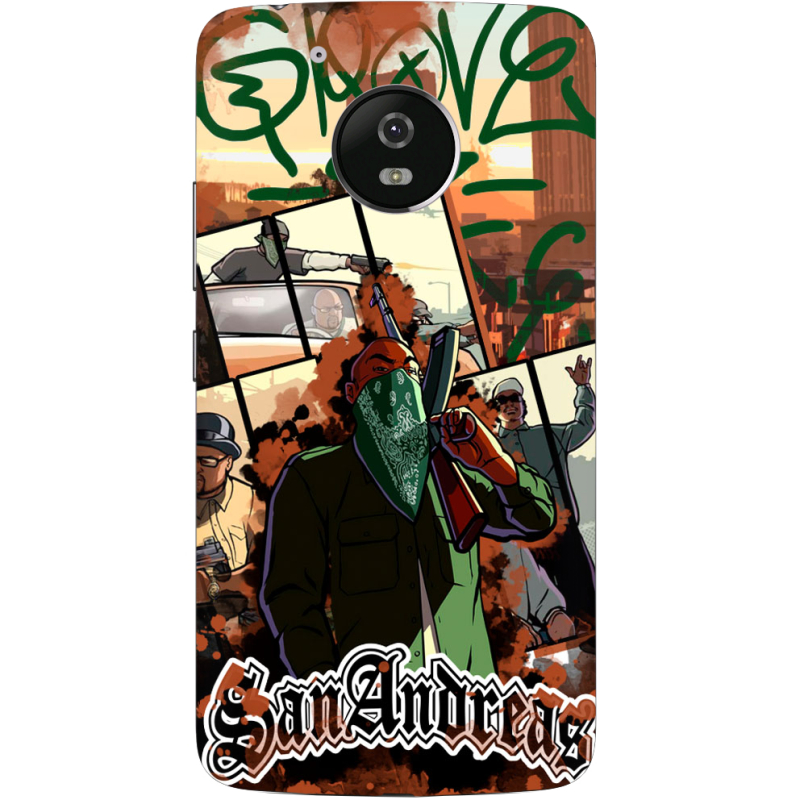 Чехол Uprint Motorola Moto G5 XT1676 GTA San Andreas