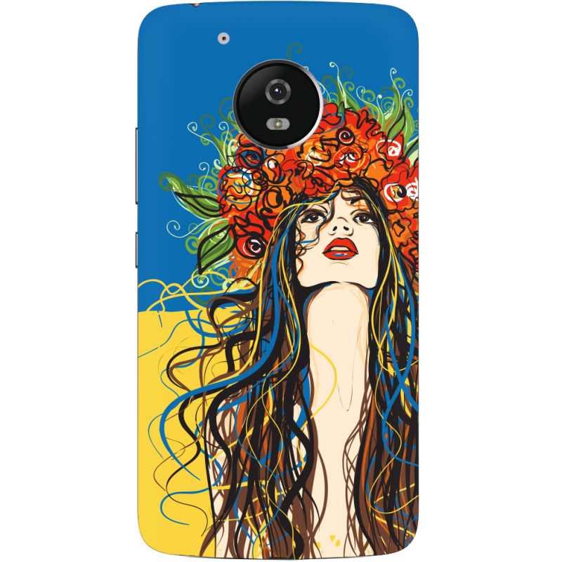 Чехол Uprint Motorola Moto G5 XT1676 Ukraine Girl