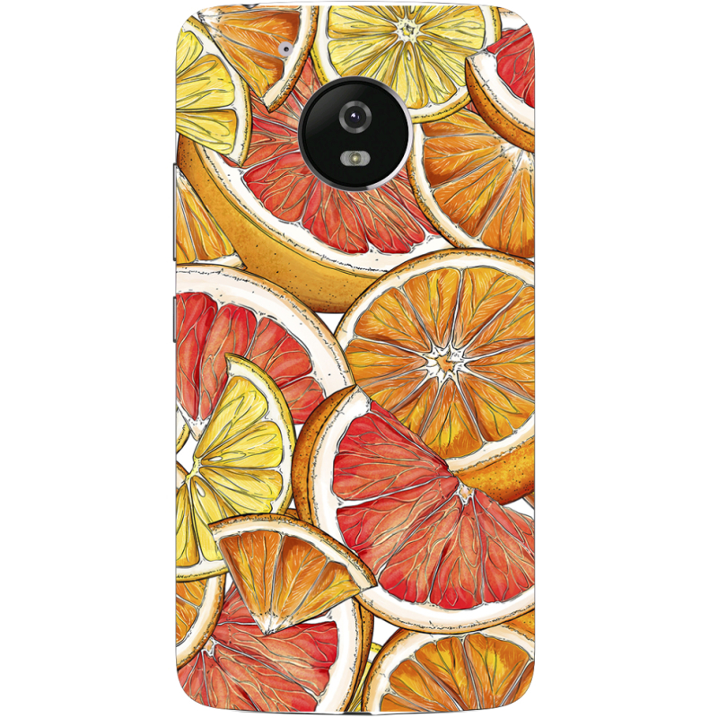 Чехол Uprint Motorola Moto G5 XT1676 Citrus Pattern