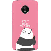 Чехол Uprint Motorola Moto G5 XT1676 Dont Touch My Phone Panda