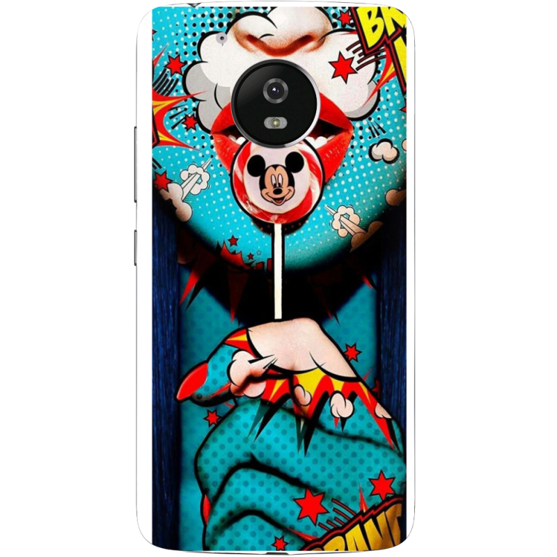 Чехол Uprint Motorola Moto G5 XT1676 Girl Pop Art