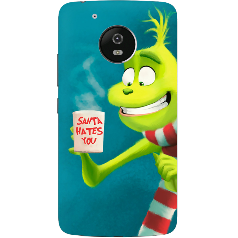 Чехол Uprint Motorola Moto G5 XT1676 Santa Hates You