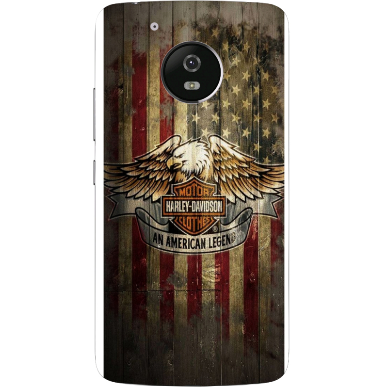 Чехол Uprint Motorola Moto G5 XT1676 Harley An American Legend