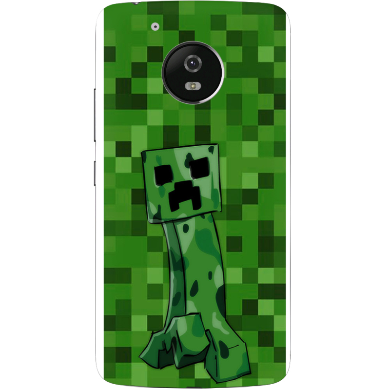 Чехол Uprint Motorola Moto G5 XT1676 Minecraft Creeper