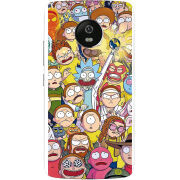 Чехол Uprint Motorola Moto G5 XT1676 Rick and Morty