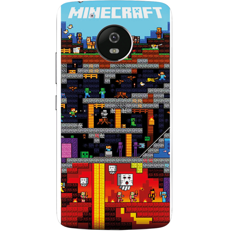 Чехол Uprint Motorola Moto G5 XT1676 Minecraft Lode Runner