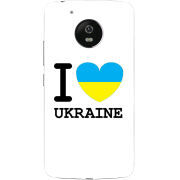 Чехол Uprint Motorola Moto G5 XT1676 I love Ukraine