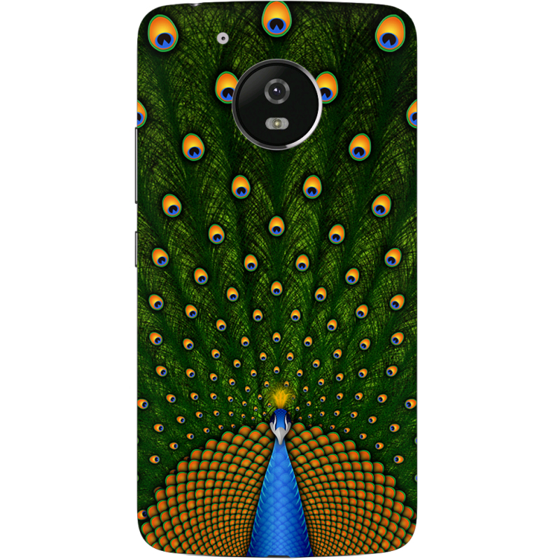 Чехол Uprint Motorola Moto G5 XT1676 Peacocks Tail