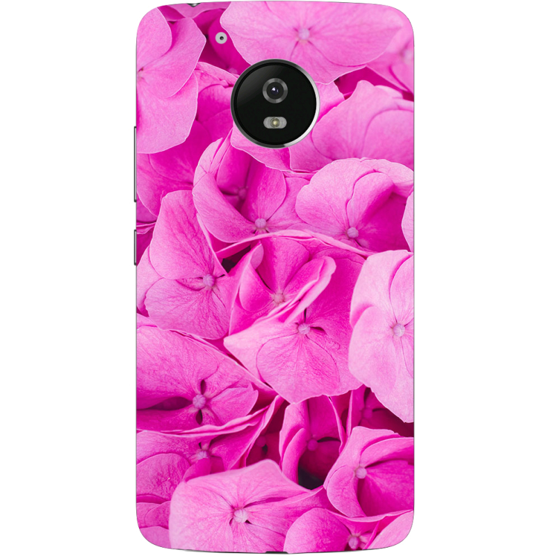 Чехол Uprint Motorola Moto G5 XT1676 Pink Flowers