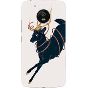 Чехол Uprint Motorola Moto G5 XT1676 Black Deer