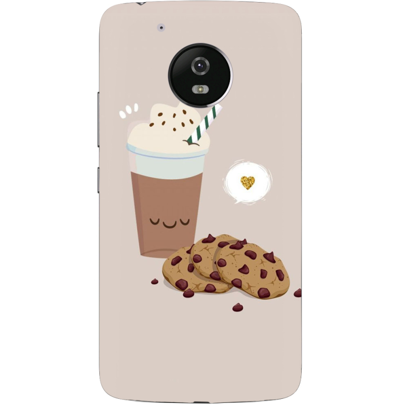 Чехол Uprint Motorola Moto G5 XT1676 Love Cookies