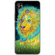 Чехол BoxFace Tecno POP 4 LTE Moonlight Lion