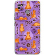 Чехол BoxFace Tecno POP 4 LTE Yoga Cat