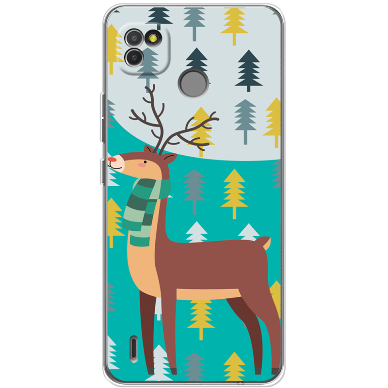 Чехол BoxFace Tecno POP 4 LTE Foresty Deer