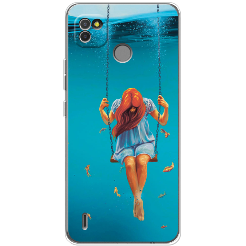 Чехол BoxFace Tecno POP 4 LTE Girl In The Sea