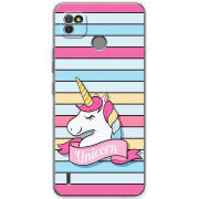 Чехол BoxFace Tecno POP 4 LTE Unicorn