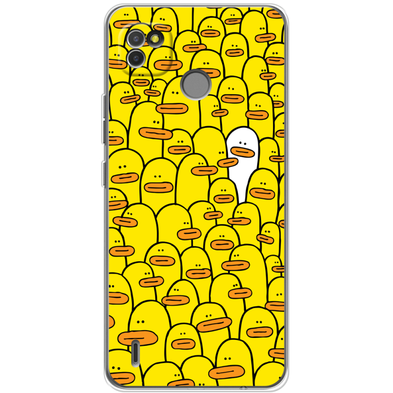 Чехол BoxFace Tecno POP 4 LTE Yellow Ducklings