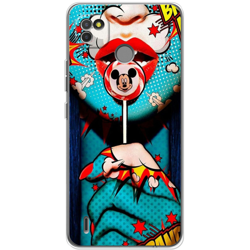 Чехол BoxFace Tecno POP 4 LTE Girl Pop Art