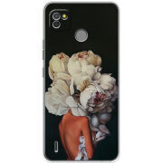 Чехол BoxFace Tecno POP 4 LTE Exquisite White Flowers