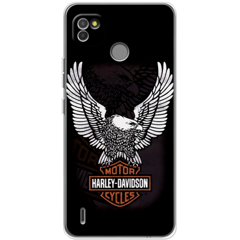 Чехол BoxFace Tecno POP 4 LTE Harley Davidson and eagle