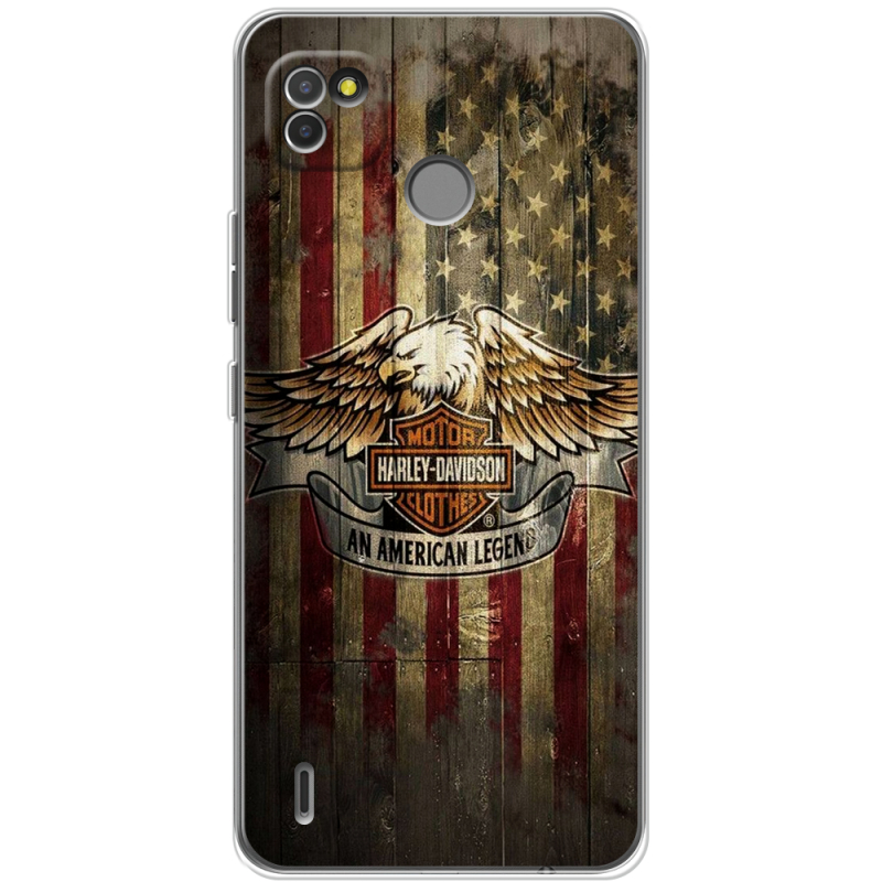 Чехол BoxFace Tecno POP 4 LTE Harley An American Legend