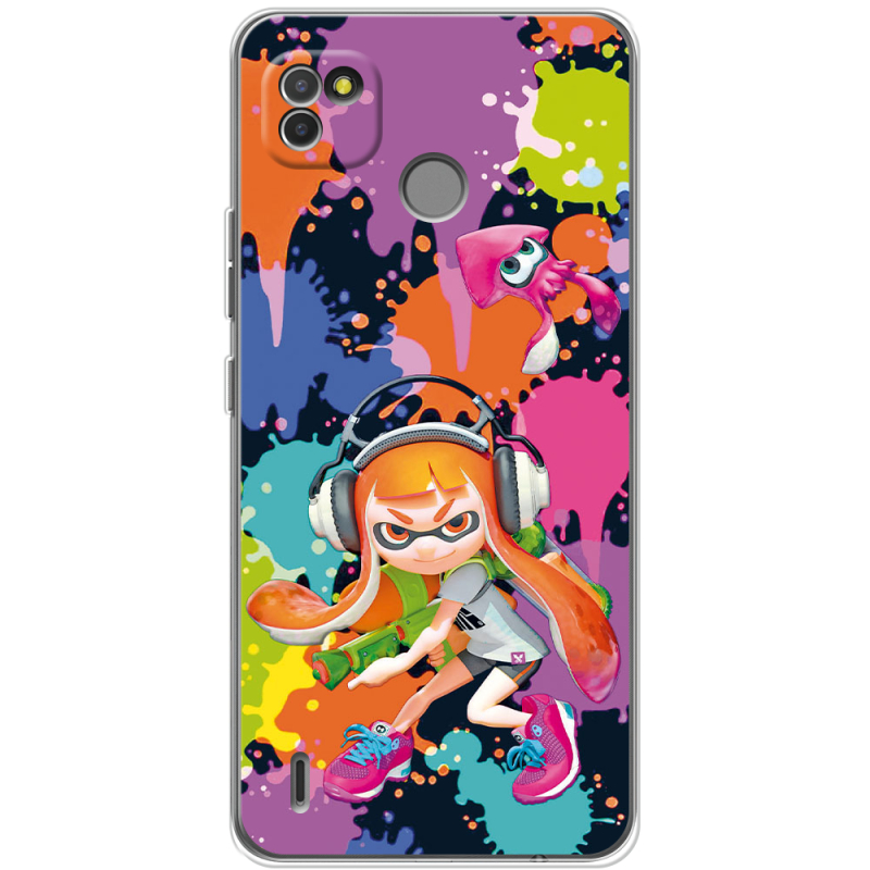 Чехол BoxFace Tecno POP 4 LTE Splatoon Inklings