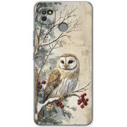 Чехол BoxFace Tecno POP 4 LTE Christmas Owl