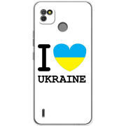 Чехол BoxFace Tecno POP 4 LTE I love Ukraine