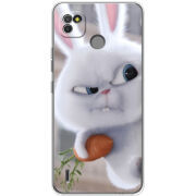 Чехол BoxFace Tecno POP 4 LTE Rabbit Snowball