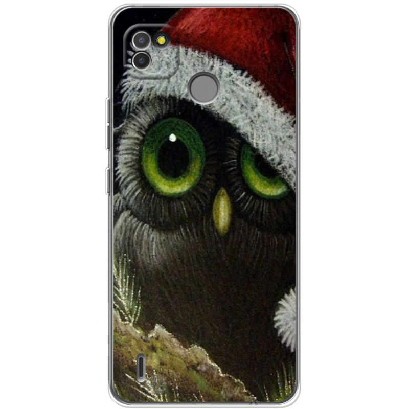 Чехол BoxFace Tecno POP 4 LTE Christmas Owl