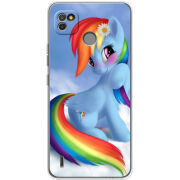 Чехол BoxFace Tecno POP 4 LTE My Little Pony Rainbow Dash