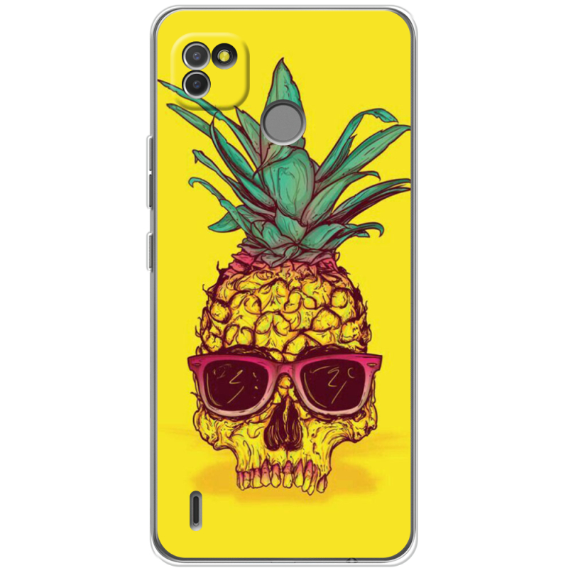 Чехол BoxFace Tecno POP 4 LTE Pineapple Skull