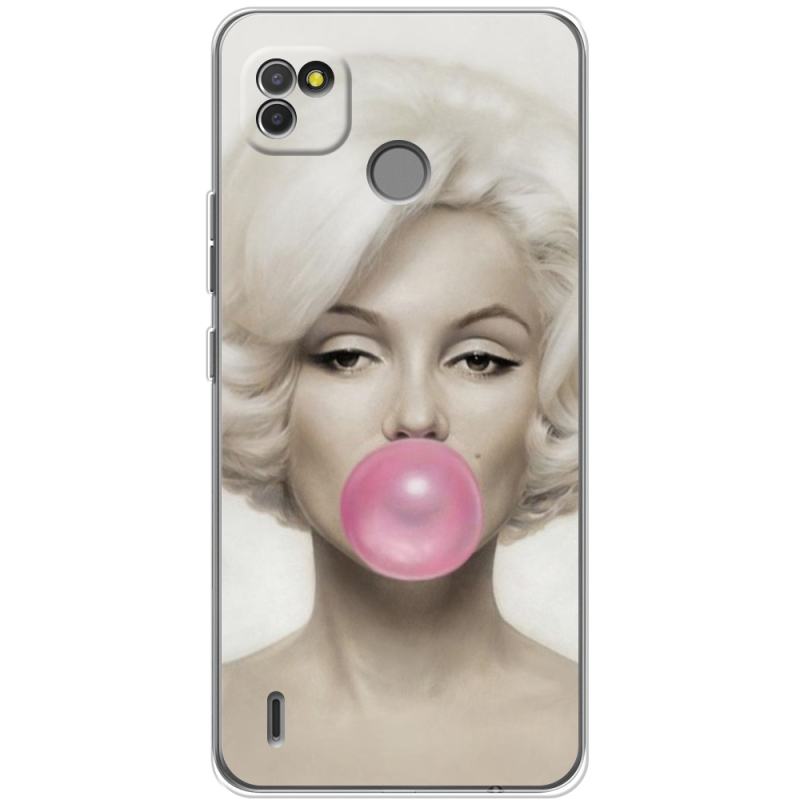 Чехол BoxFace Tecno POP 4 LTE Marilyn Monroe Bubble Gum