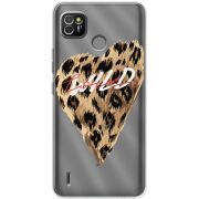 Прозрачный чехол BoxFace Tecno POP 4 LTE Wild Love