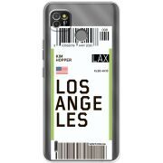 Прозрачный чехол BoxFace Tecno POP 4 LTE Ticket Los Angeles
