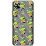 Прозрачный чехол BoxFace Tecno POP 4 LTE Pattern Baby Yoda