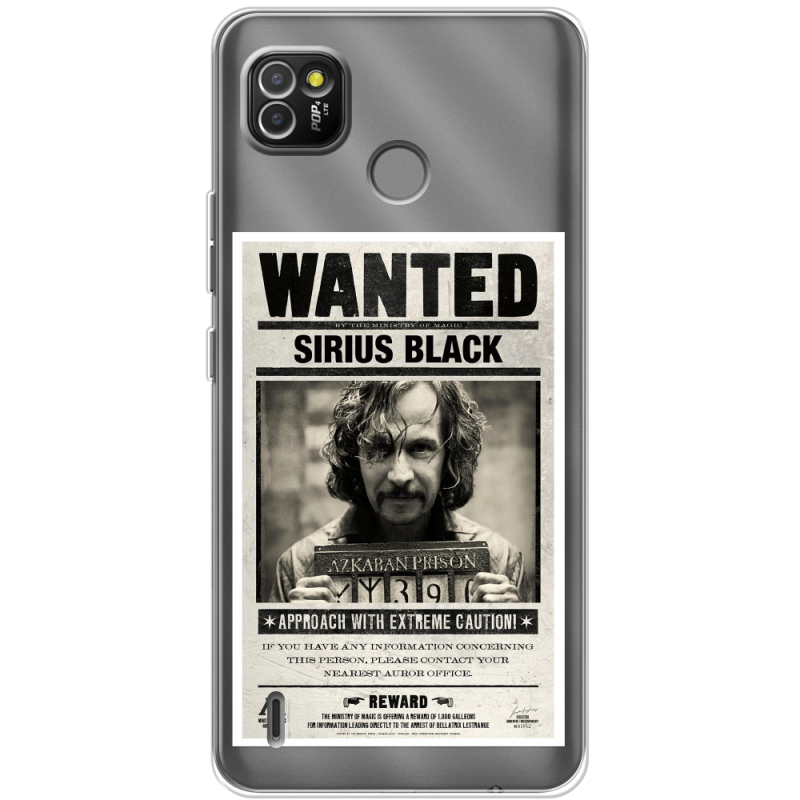 Прозрачный чехол BoxFace Tecno POP 4 LTE Sirius Black