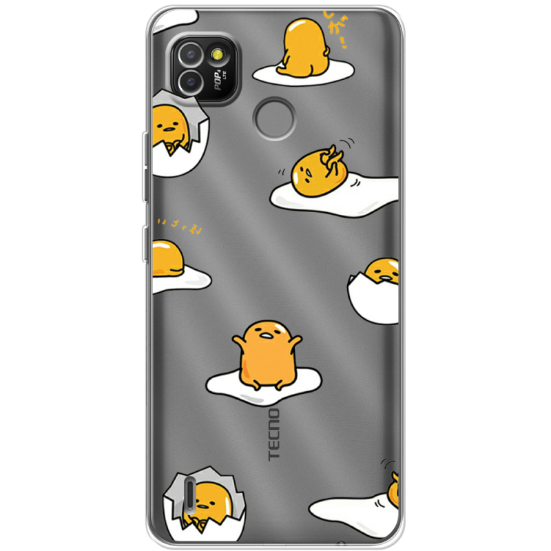 Прозрачный чехол BoxFace Tecno POP 4 LTE Gudetama