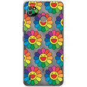 Прозрачный чехол BoxFace Tecno POP 4 LTE Hippie Flowers